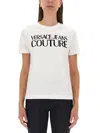Versace Jeans Couture T-shirt With Logo In White