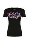 Versace Jeans Couture Logo-print T-shirt In Black