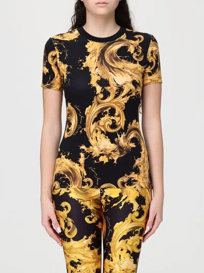 Versace Jeans Couture T-shirt Woman  In Black