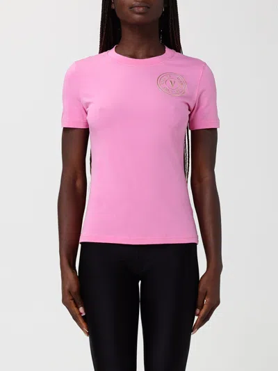 Versace Jeans Couture T-shirt Woman  In Pink