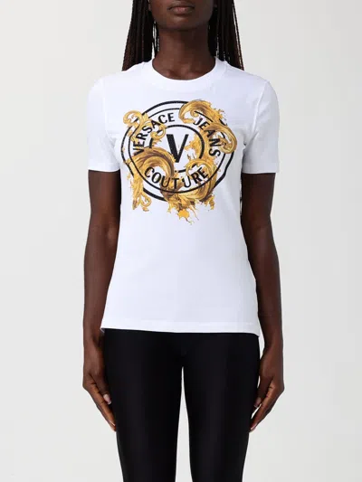 Versace Jeans Couture Graphic T-shirt In White