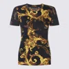 Versace Jeans Couture T-shirt With Logo In Black