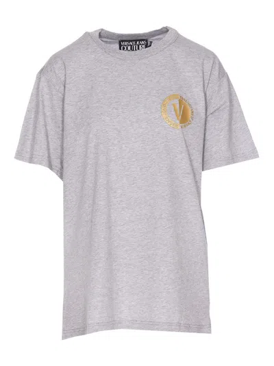 Versace Jeans Couture T-shirts And Polos Grey