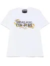 Versace Jeans Couture Logo-print T-shirt In White