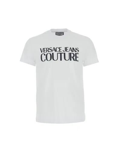 Versace Jeans Couture T-shirts And Polos White