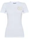 Versace Jeans Couture Logo-print T-shirt In White