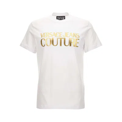 VERSACE JEANS COUTURE T SHIRTS WHITE