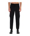 Versace Jeans Couture Technical Cargo Pants In Black