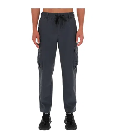 Versace Jeans Couture Technical Cargo Pants In Blue