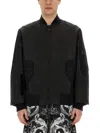 VERSACE JEANS COUTURE TECHNICAL FABRIC JACKET