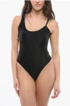 Versace Jeans Couture Ton-sur-ton Rhinestoned Bodysuit