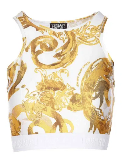 Versace Jeans Couture Top In White