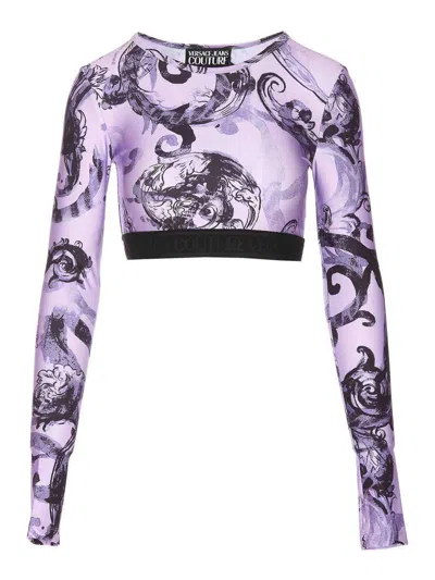 Versace Jeans Couture Top In Multicolour
