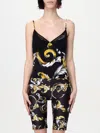 Versace Jeans Couture Top  Woman Color Black In Black