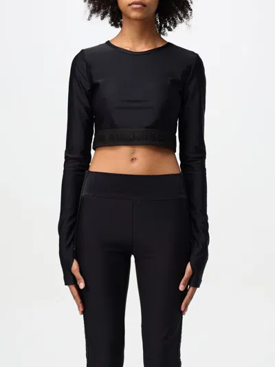 VERSACE JEANS COUTURE TOP VERSACE JEANS COUTURE WOMAN COLOR BLACK,G02884002