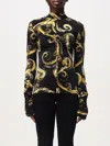 Versace Jeans Couture T-shirt  Woman Color Black In Schwarz