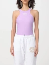 Versace Jeans Couture Top  Woman Color Violet In Violet