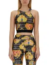 VERSACE JEANS COUTURE TOP WITH PRINT