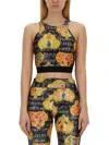 VERSACE JEANS COUTURE VERSACE JEANS COUTURE TOP WITH PRINT