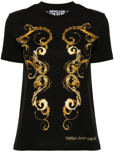 VERSACE JEANS COUTURE VERSACE JEANS COUTURE JERSEY T-SHIRT