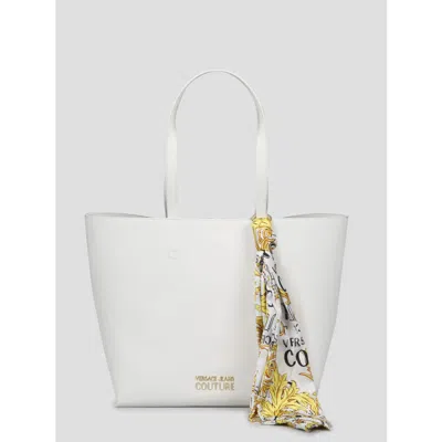 Versace Jeans Couture Tote Bag In White