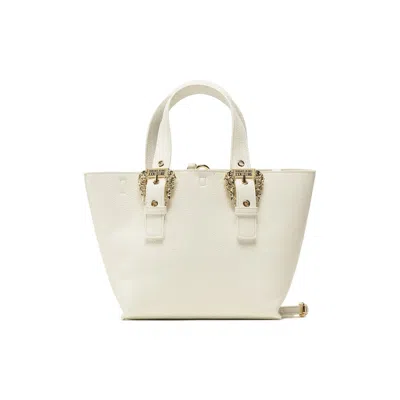 Versace Jeans Couture Tote Bag In White