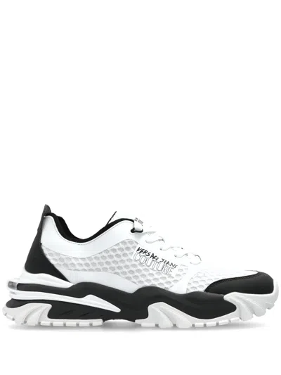 Versace Jeans Couture Trail Trek Sneakers In White