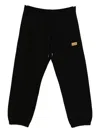 Versace Jeans Couture Tracksuit Bottoms With Logo In Black