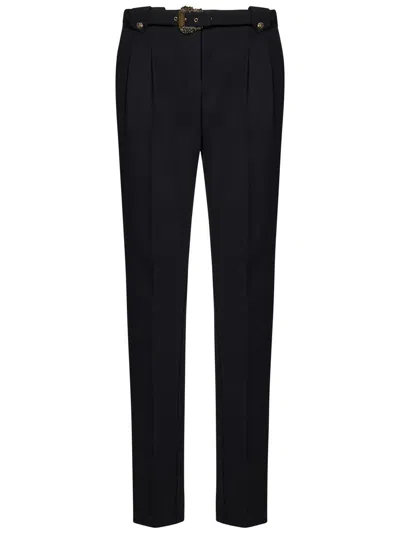 Versace Jeans Couture Trousers In Black