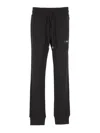 Versace Jeans Couture Trousers With Logo In Black