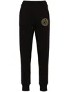 Versace Jeans Couture V-embl S Embro Trousers Clothing In Nero E Oro