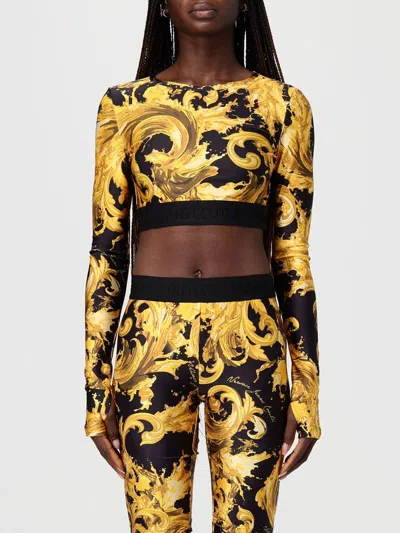 Versace Jeans Couture T-shirt  Woman Color Black In Multi