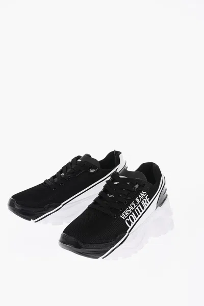 Versace Jeans Couture Two-tone Speedtrack Low-top Sneakers In Multi