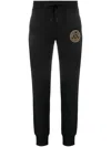 Versace Jeans Couture V-embl S Embro Trousers Clothing In Black