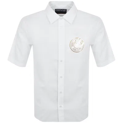 Versace Jeans Couture V Emblem Shirt White