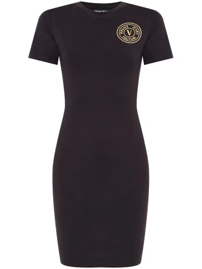 VERSACE JEANS COUTURE V-EMBLEM T-SHIRT DRESS