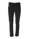 Versace Jeans Couture Men's Cotton Stretch Jeans In Negro
