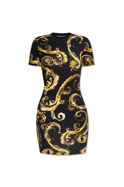 VERSACE JEANS COUTURE VERSACE JEANS COUTURE VERSACE JEANS COUTURE DRESS WITH PATTERN