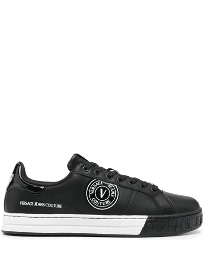 Versace Jeans Couture Sneakers In Black