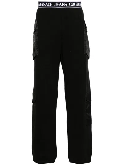 Versace Jeans Couture Versace Jeans Trousers In Black