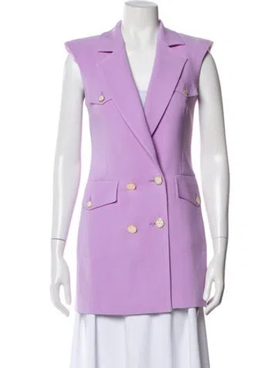 Pre-owned Versace Jeans Couture Vest In Purple