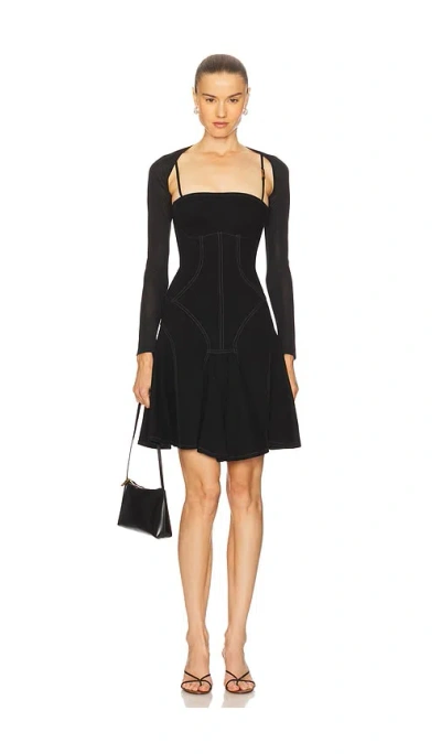 Versace Jeans Couture Vestiti Dress In Black