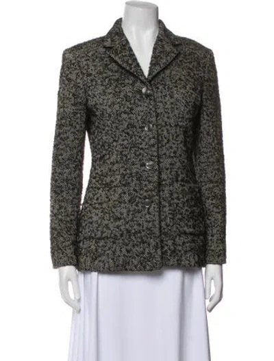 Pre-owned Versace Jeans Couture Vintage 1990's Blazer In Gray