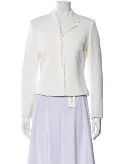 Pre-owned Versace Jeans Couture Vintage 1990's Blazer In Neutral