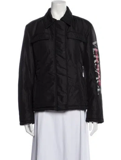 Pre-owned Versace Jeans Couture Vintage 2000's Jacket In Black