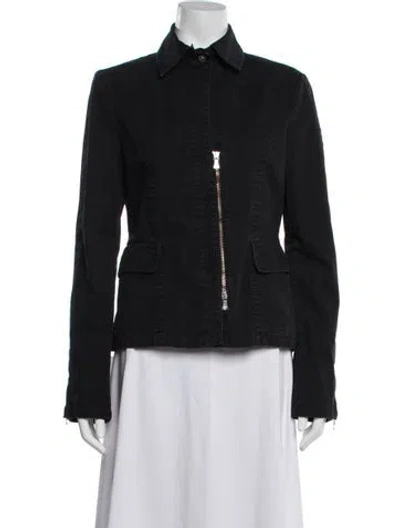 Pre-owned Versace Jeans Couture Vintage 2000's Jacket In Black