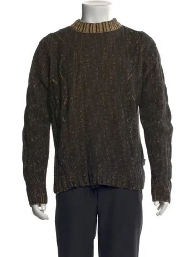 Pre-owned Versace Jeans Couture Vintage 2000's Pullover In Black