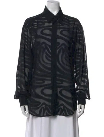 Pre-owned Versace Jeans Couture Vintage 2000's In Black