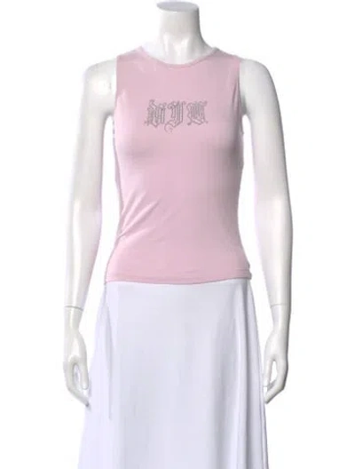 Pre-owned Versace Jeans Couture Vintage 2004 Top In Pink