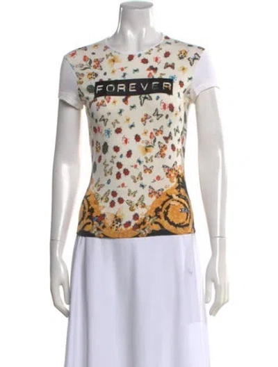 Pre-owned Versace Jeans Couture Vintage 2004 T-shirt In Multi